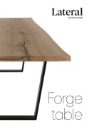 Havwoods | Lateral Forge Table | Booklet